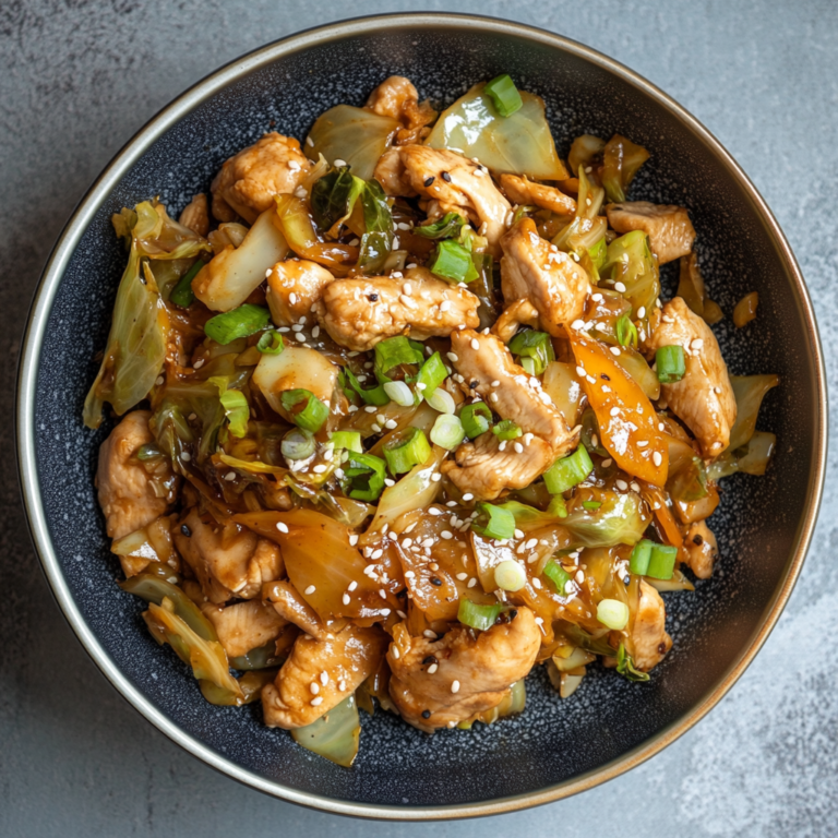 Chinese Chicken Cabbage Stir-Fry: A Quick and Healthy Meal – All